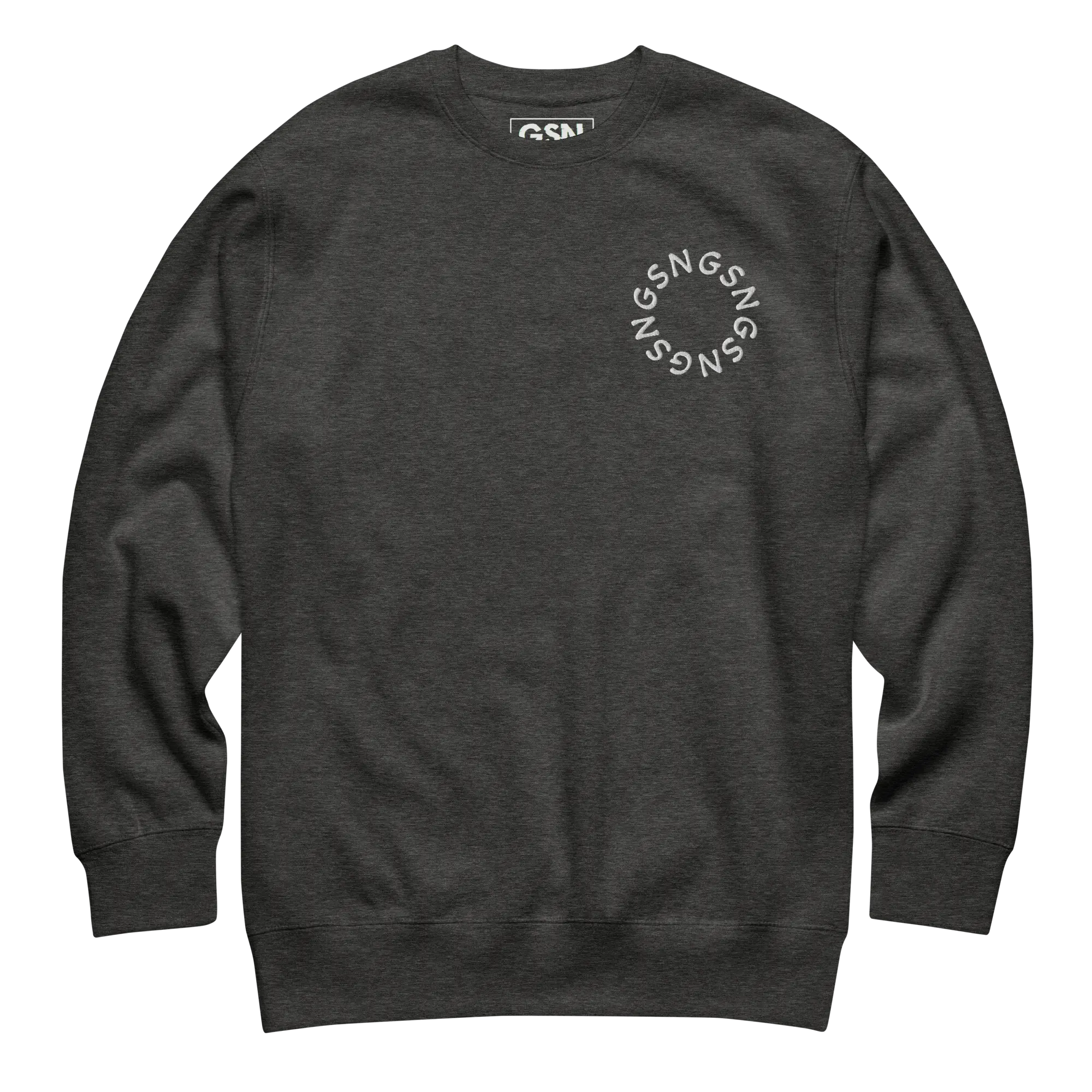 Unisex Sweatshirt Charcoal Heather GSN Classic ropa independiente